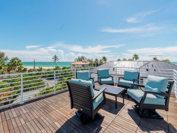 Luxury  Vacation Rental - Anna Maria Island Luxury Home with Pool & Rooftop Deck One Min Walk to the Beach